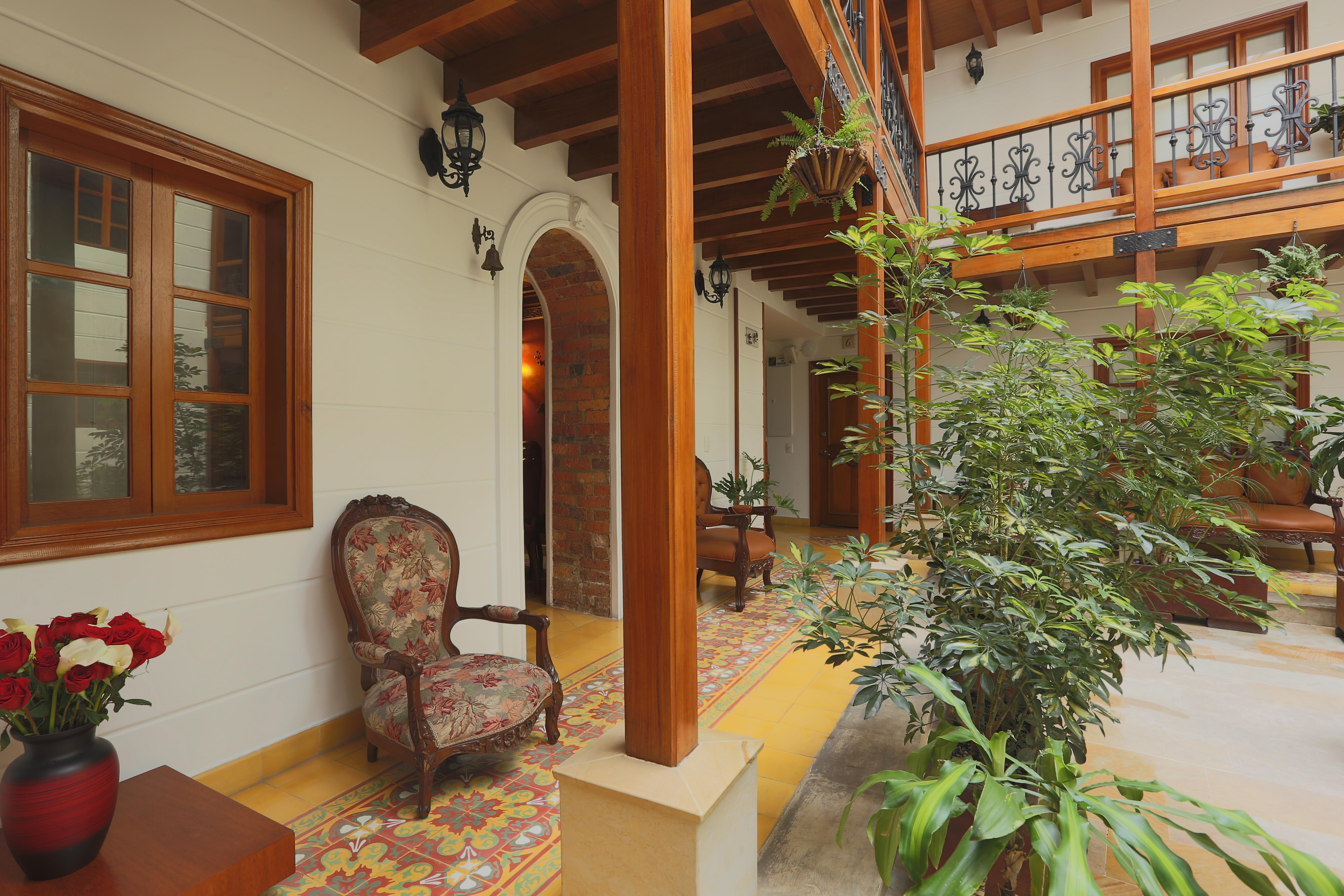 Hotel Santa Lucia Boutique Spa Bogotá Eksteriør billede Interior of the house