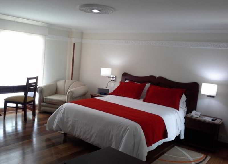 Hotel Santa Lucia Boutique Spa Bogotá Eksteriør billede A bedroom in a hotel